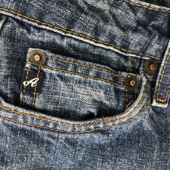 Aeropostale 100% Cotton Denim Boot Cut Sz 7/8 - Picture 7 of 9